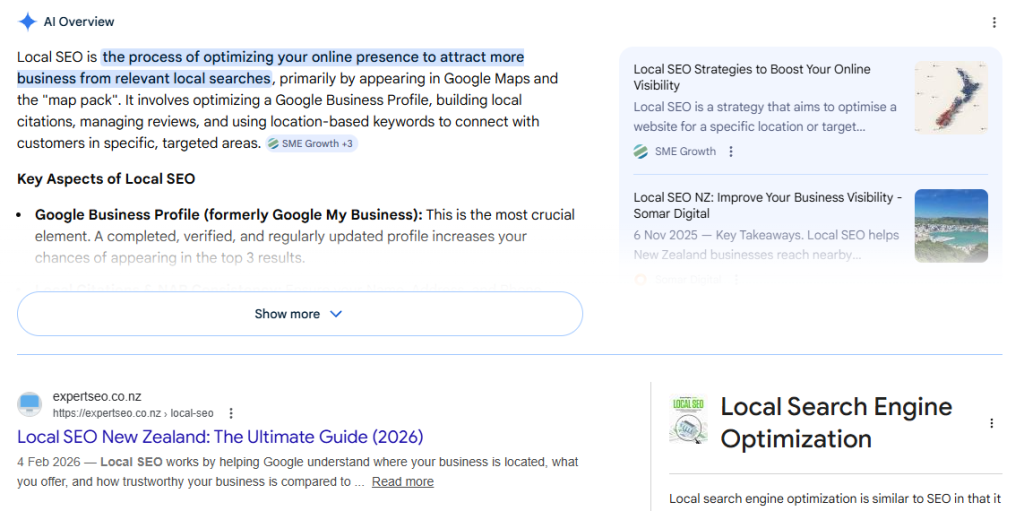 local seo guide rank #1