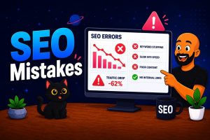 Common seo mistakes featured image