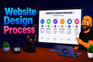 website design process featured image