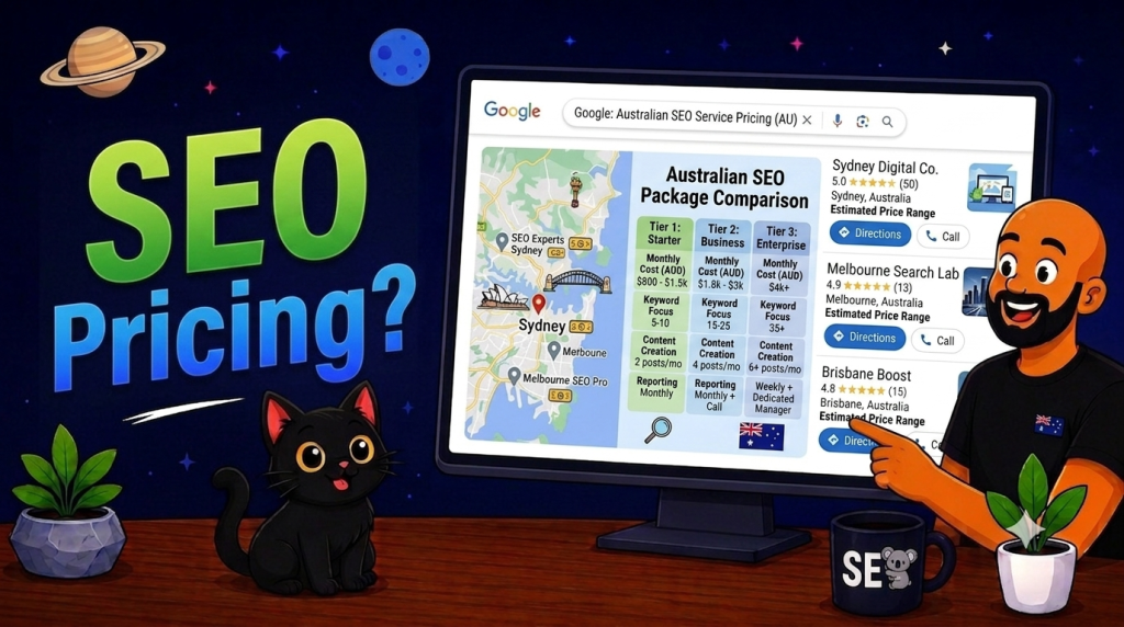 SEO Pricing Australia Featured image