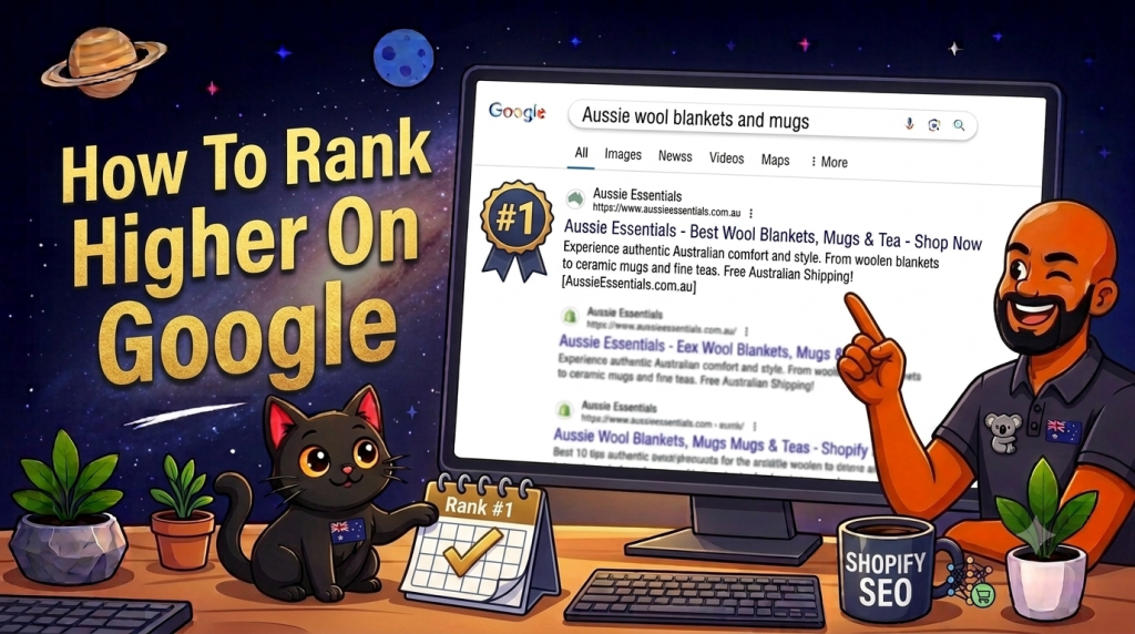 how to rank higher on google australia featured image