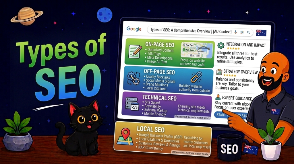 types of SEO australia featured image